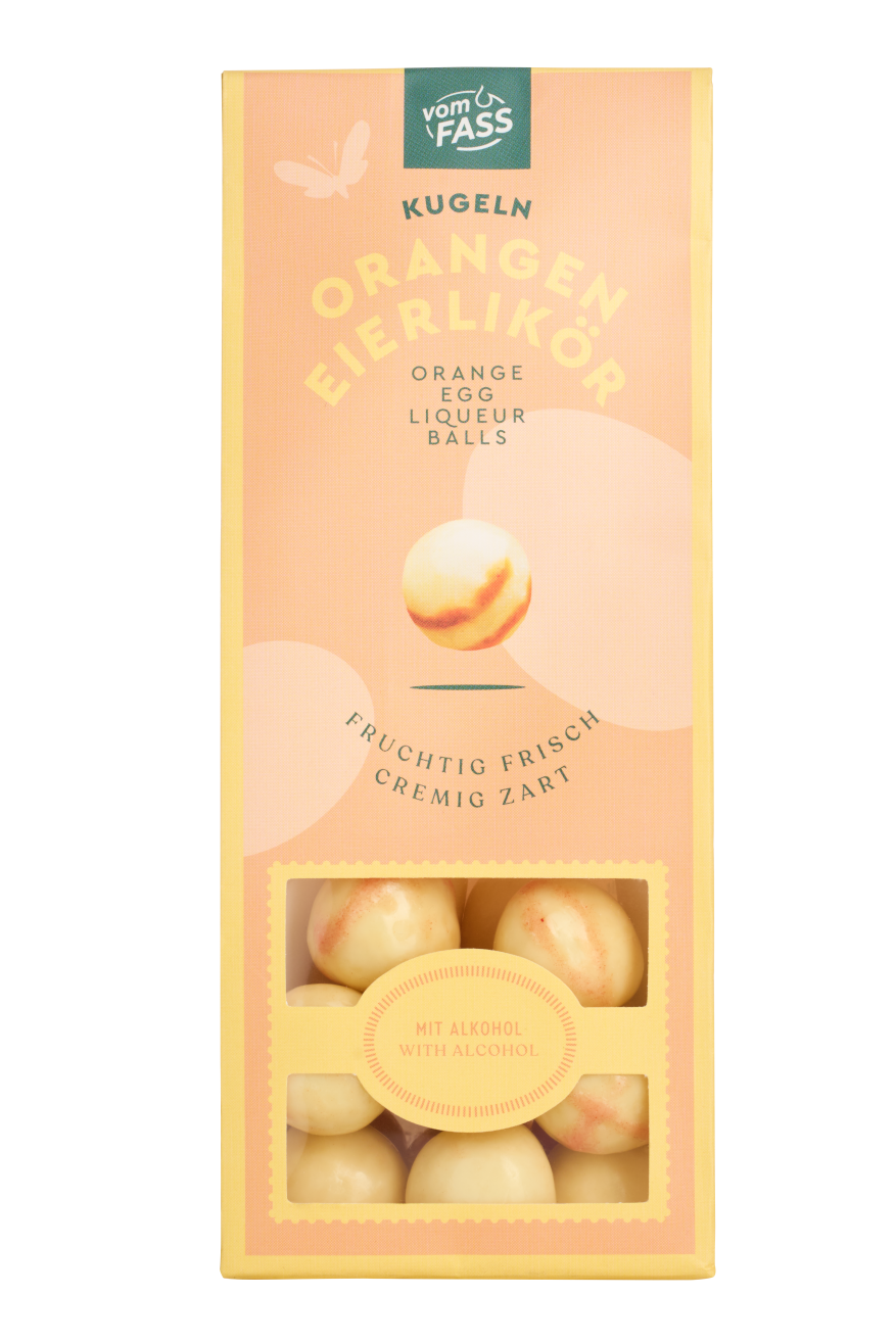Orangen-Eierlikör-Kugeln