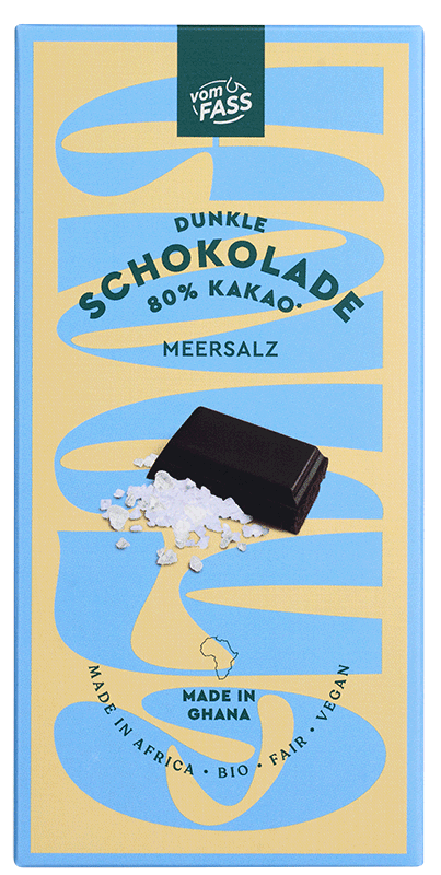 Bio-Schokoladentafel Fleur de Sel