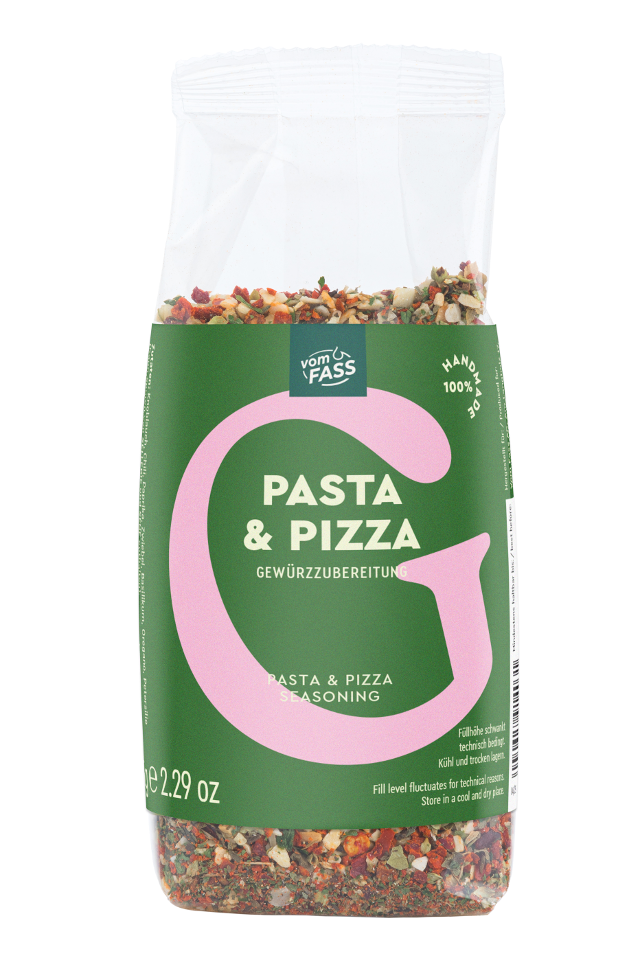 Pasta & Pizzagewürz im Nachfüllbeutel