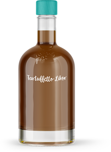 Tartuffetto-Likör in "Ball" Flasche