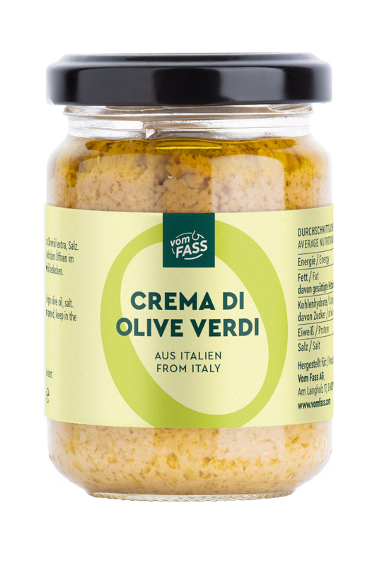 Olivencreme aus grünen Oliven