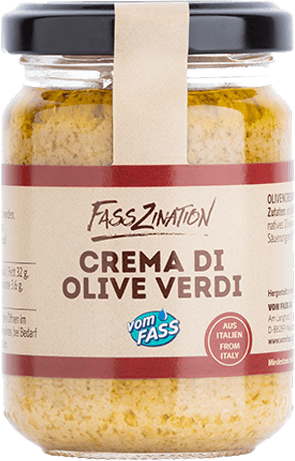 Olivencreme aus grünen Oliven