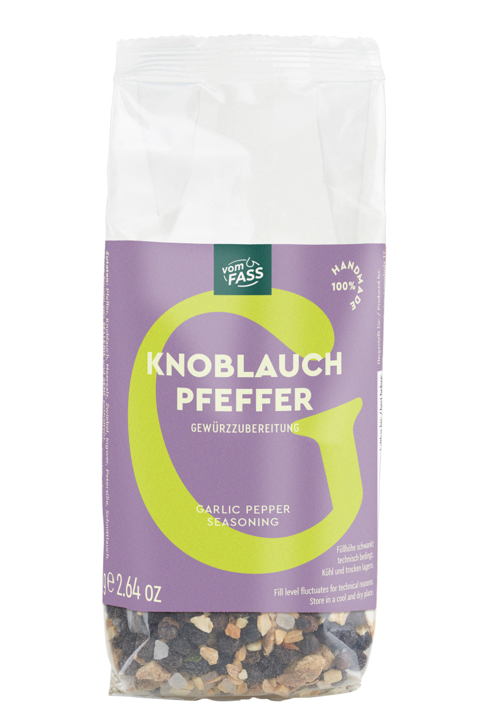Knoblauchpfeffer im Nachfüllbeutel