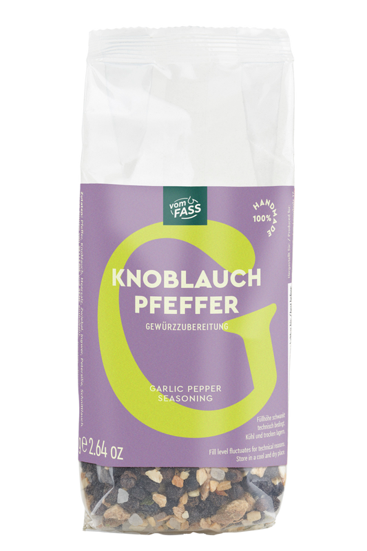 Knoblauchpfeffer im Nachfüllbeutel
