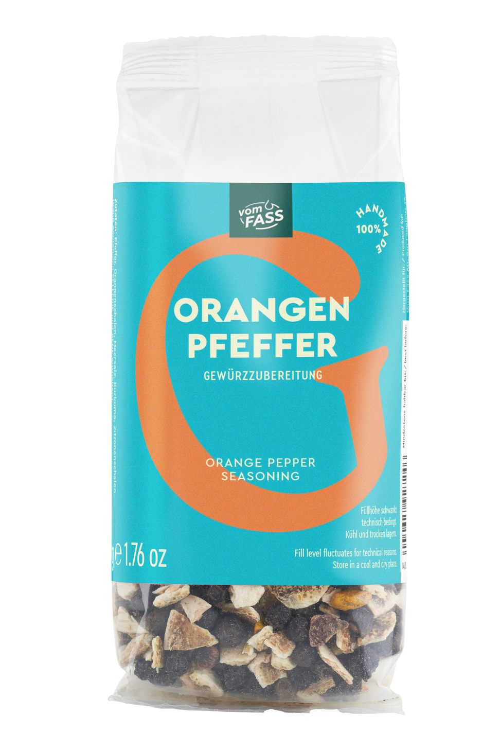 Orangenpfeffer im Nachfüllbeutel