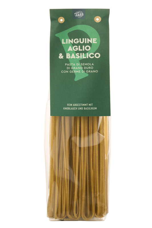 Linguine Aglio & Basilico - Knoblauch & Basilikum