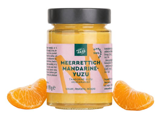 Meerrettich-Mandarine-Yuzu Sauce