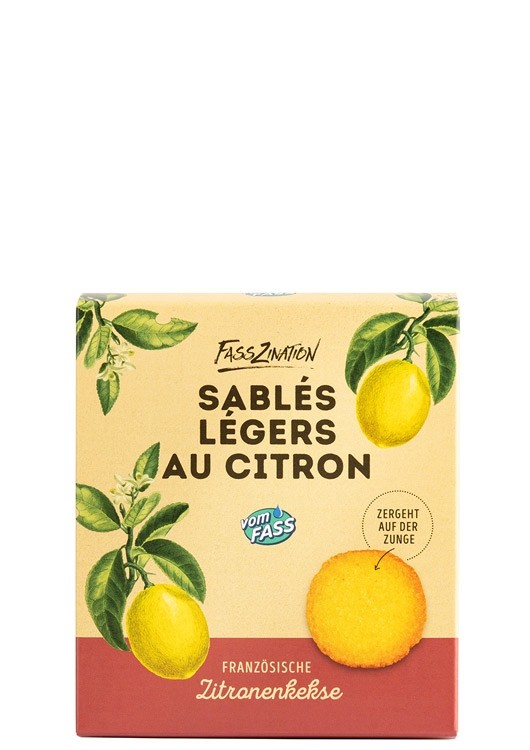 Sablés légers au citron