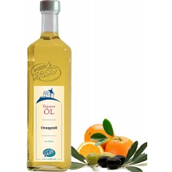 Natives Olivenöl extra mit  Orangenaroma 